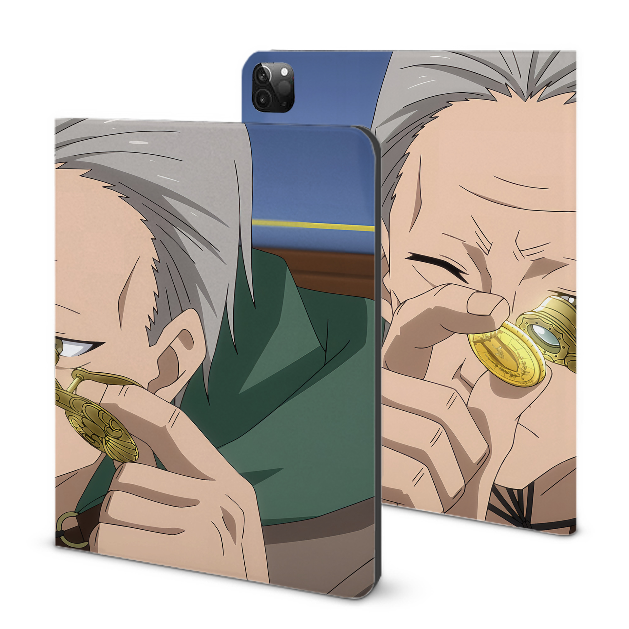 （画像用） 転スラ Regarding Reincarnated to Slime IPadケース ペンホルダー付き ブックスタイルデザイン